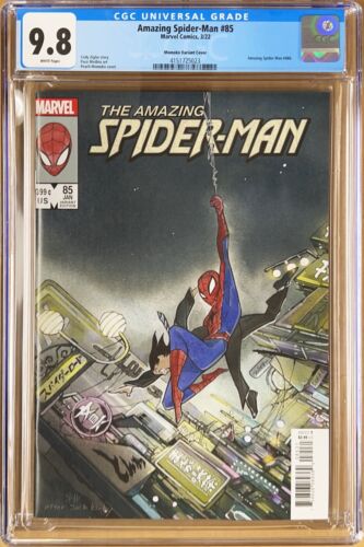 Amazing Spider-Man #85 2022 Peach Momoko Cover CGC 9.8 |