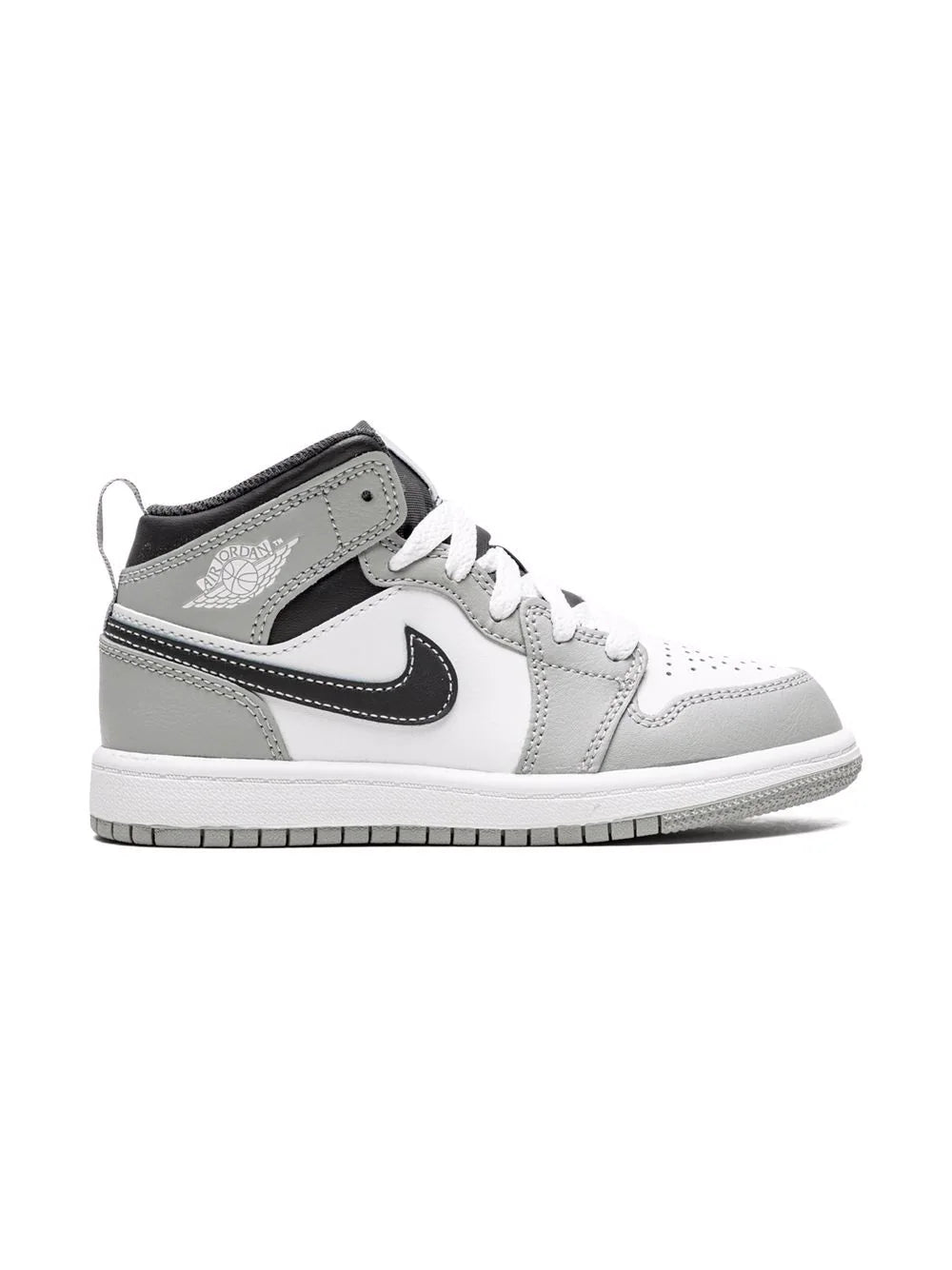 Jordan 1 Mid "Light Smoke Grey" (PS)