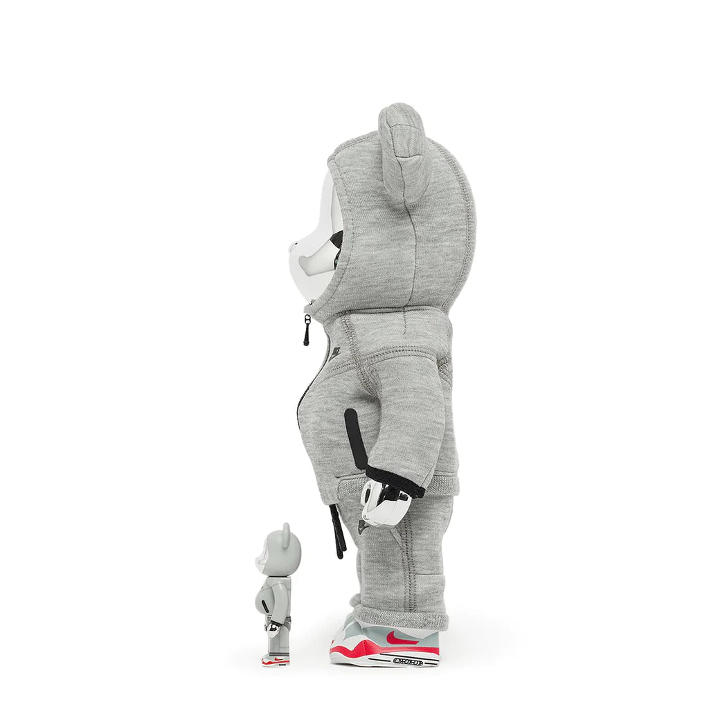 Bearbrick x Nike Tech Fleece N98 100% and 400% set