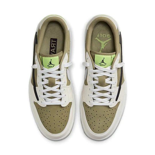 Air Jordan 1 Low Golf x Travis Scott Neutral Olive