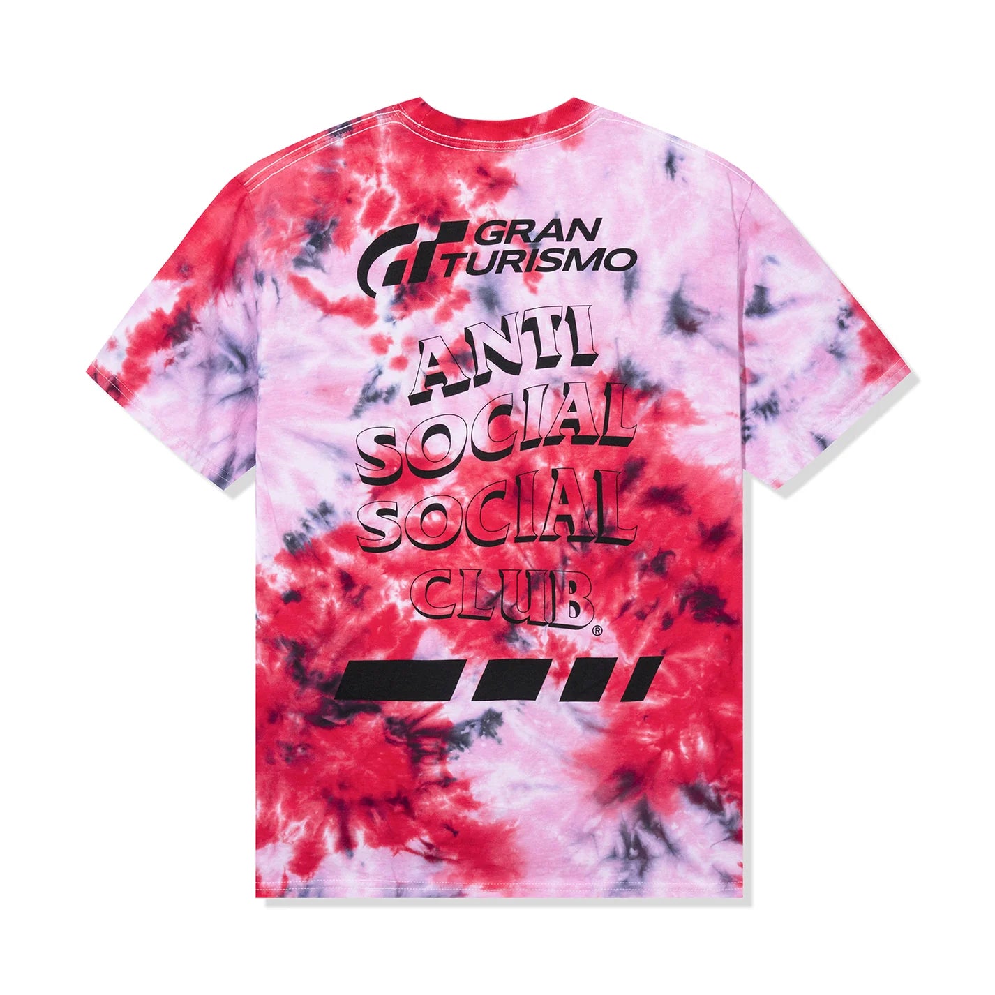 ASSC x Gran Turismo Tie-Dye Tee - Red