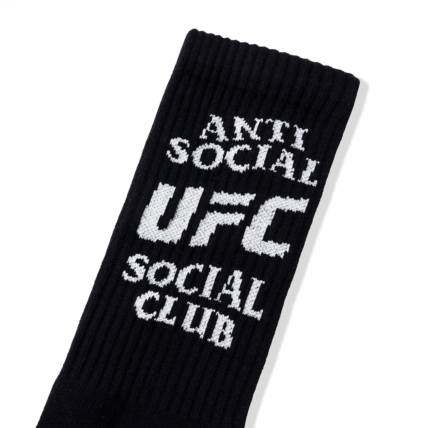 Anti Social Social Club x UFC Footwork Socks - Black