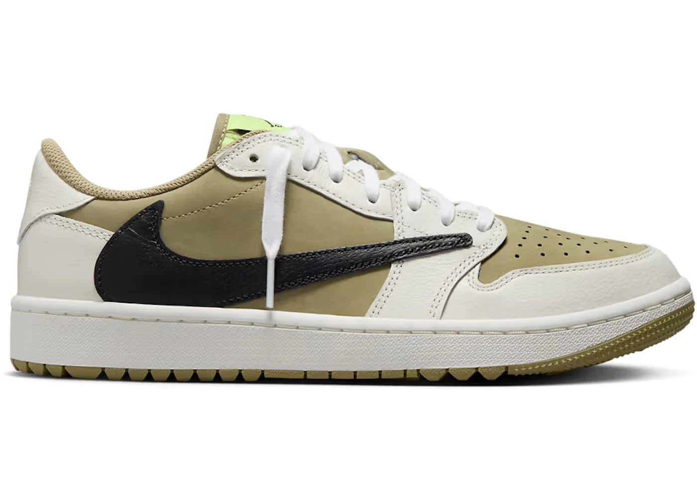 Air Jordan 1 Low Golf x Travis Scott Neutral Olive