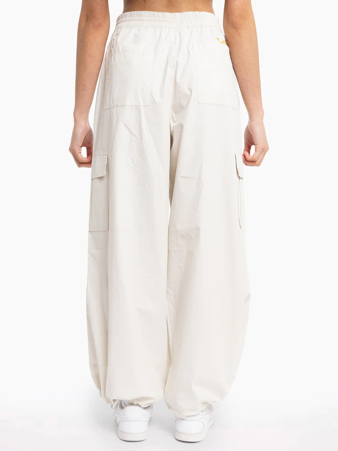 Women's L.A Lakers Stripes LOGO Parachute Cargo Pants