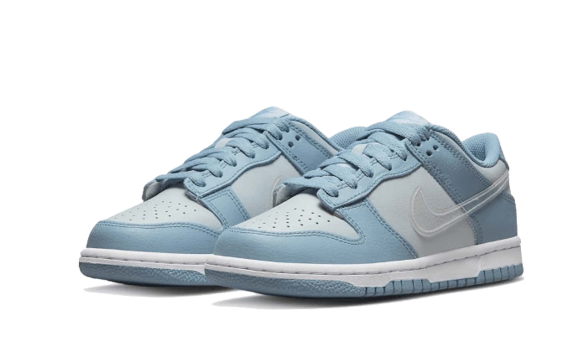 Nike Dunk Low Blue Clear Swoosh (GS)