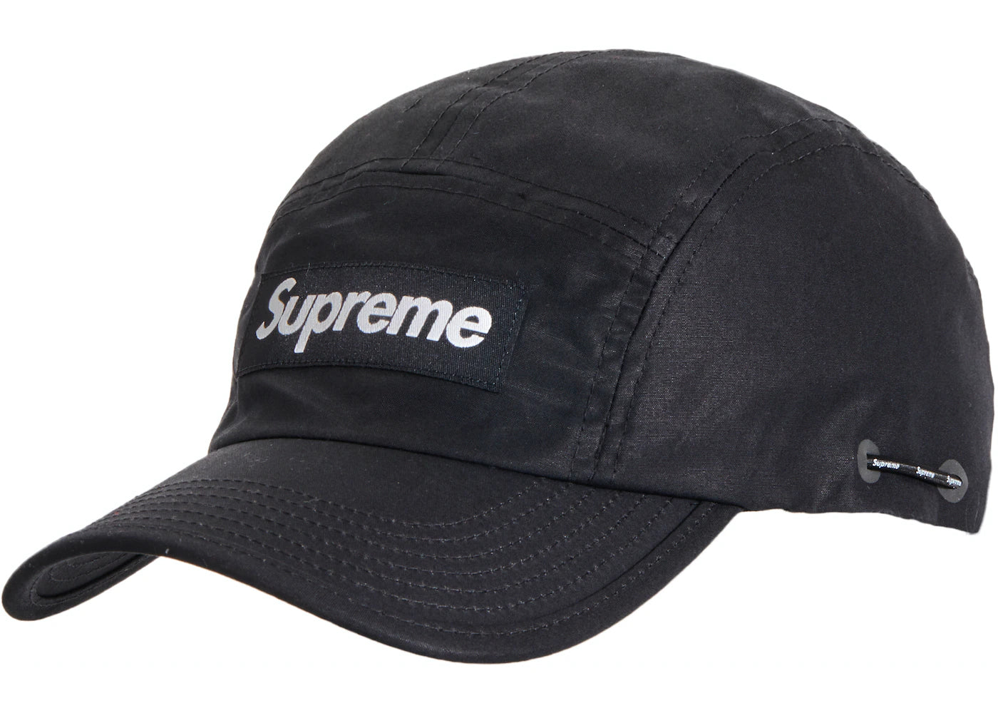 Supreme Shockcord camp cap black