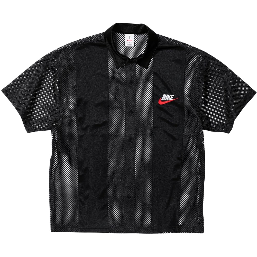 Supreme x Nike Mesh S/S Shirt Black