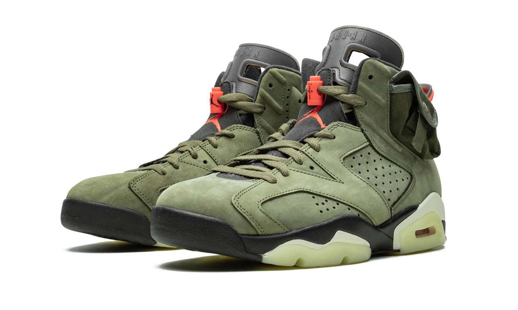 Travis Scott x Air Jordan 6 Olive