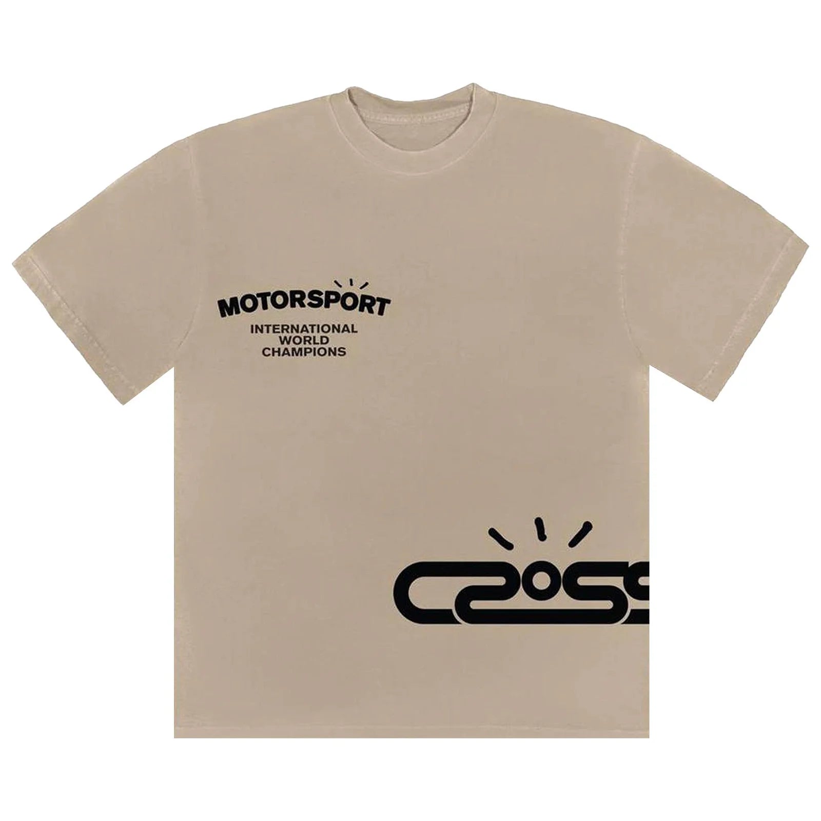 Cactus Jack Motor Sport Tee Sand