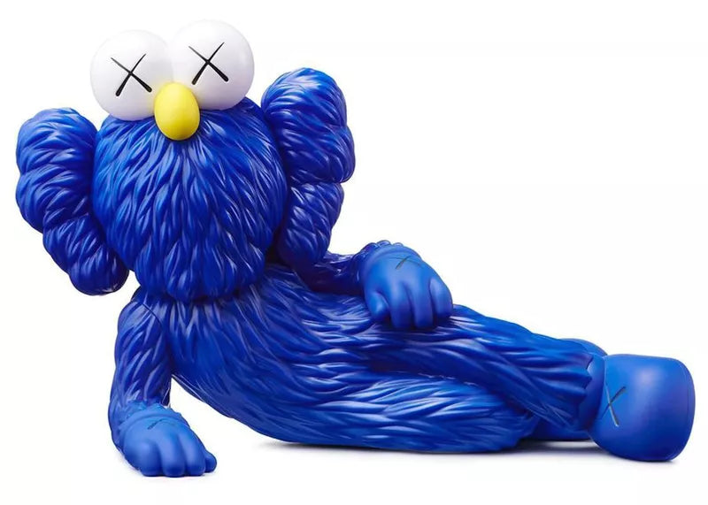 Kaws Time Off Vinyl Figure Blue