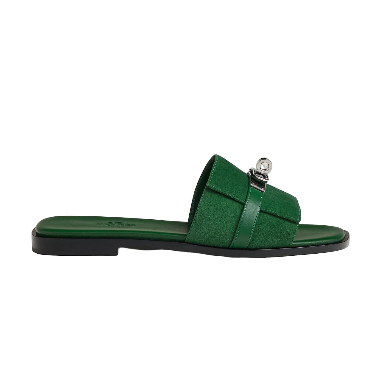 Hermes Giulia Sandal Green