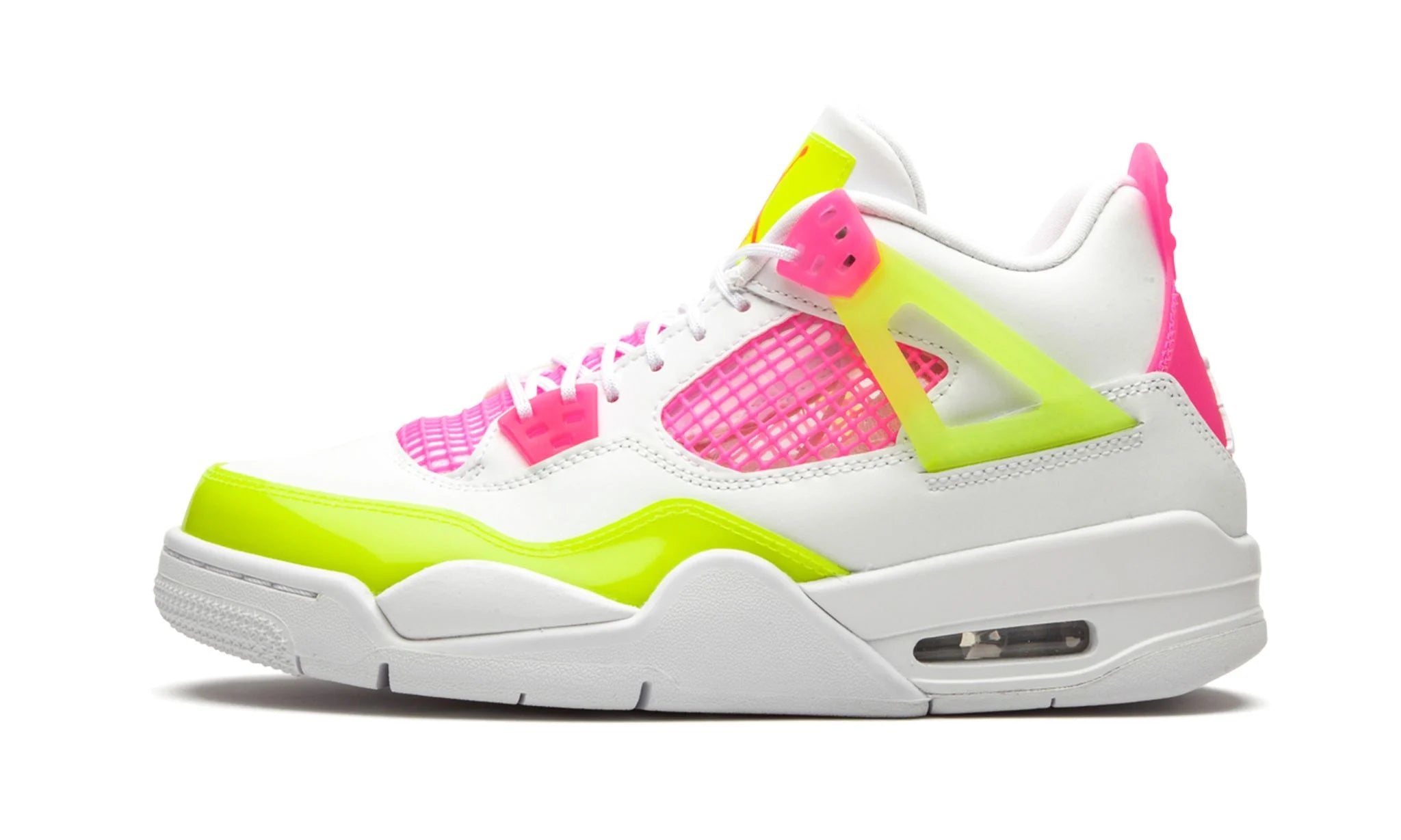 Jordan 4 Retro White Lemon Pink (PS)