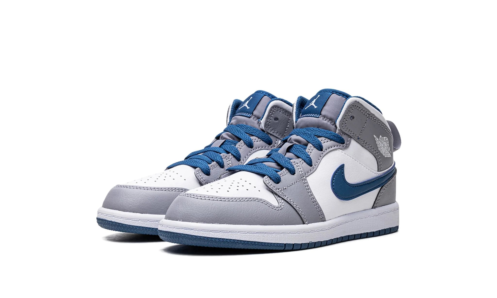 Jordan 1 Mid True blue Cement (PS)