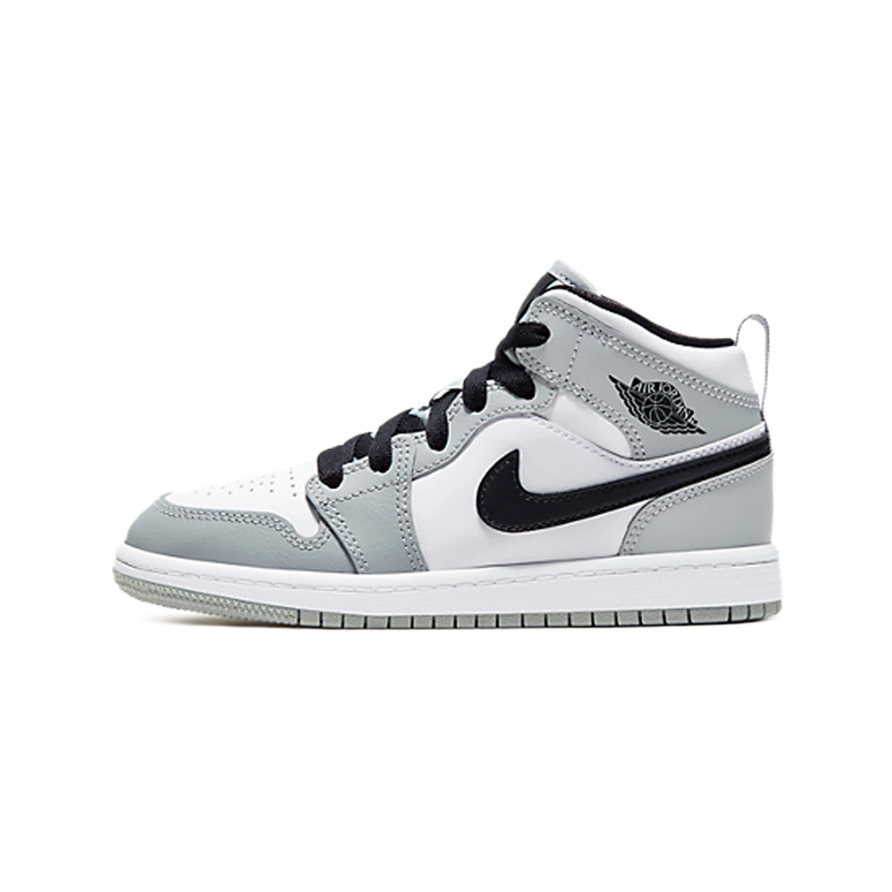 Jordan 1 Mid "Light Smoke Grey" (PS)