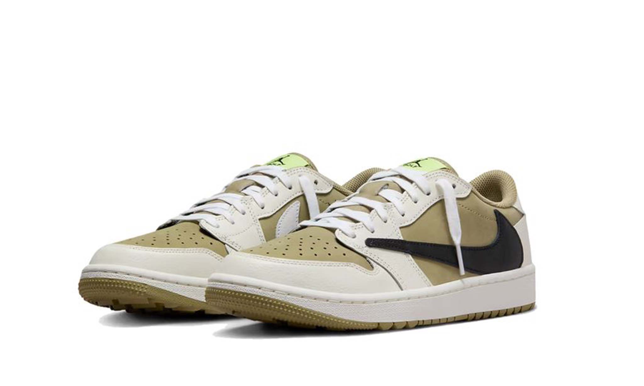 Air Jordan 1 Low Golf x Travis Scott Neutral Olive