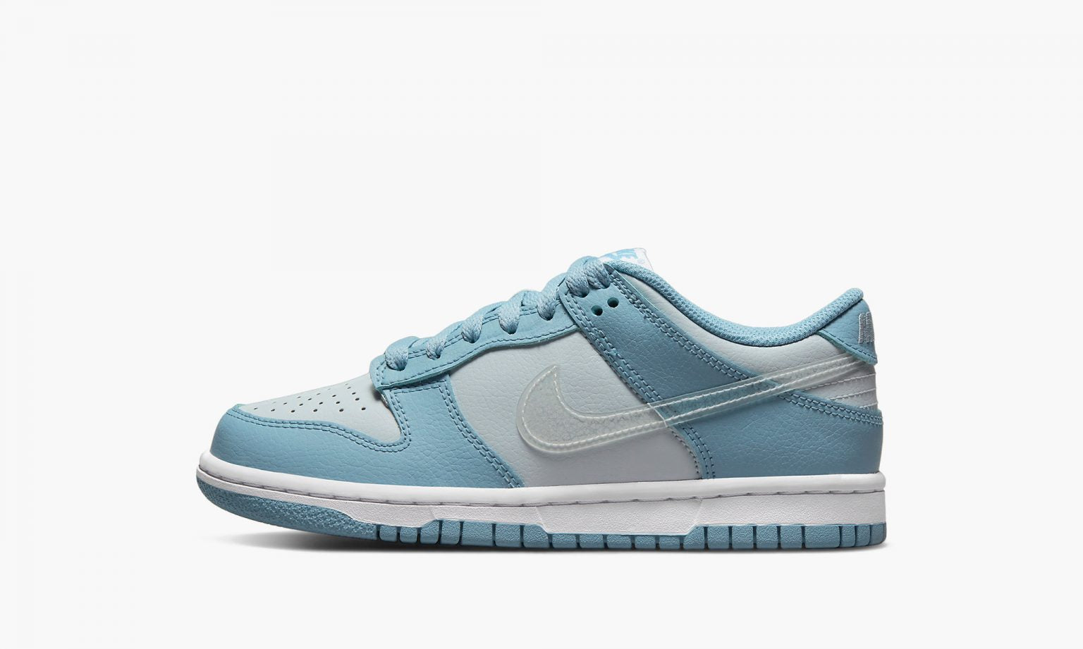 Nike Dunk Low Blue Clear Swoosh (GS)