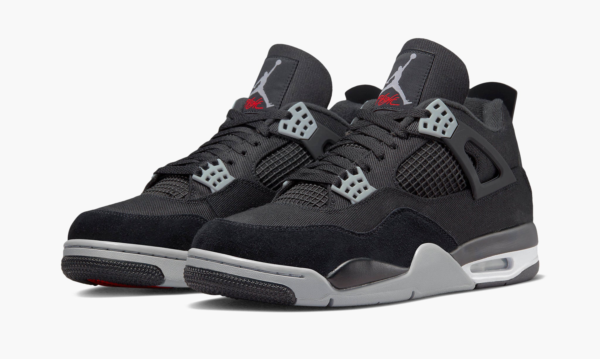 Jordan 4 Retro SE Black Canvas