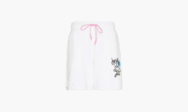 Shop Air Jordan x Travis Scott x Fragment Design Shorts (White) at