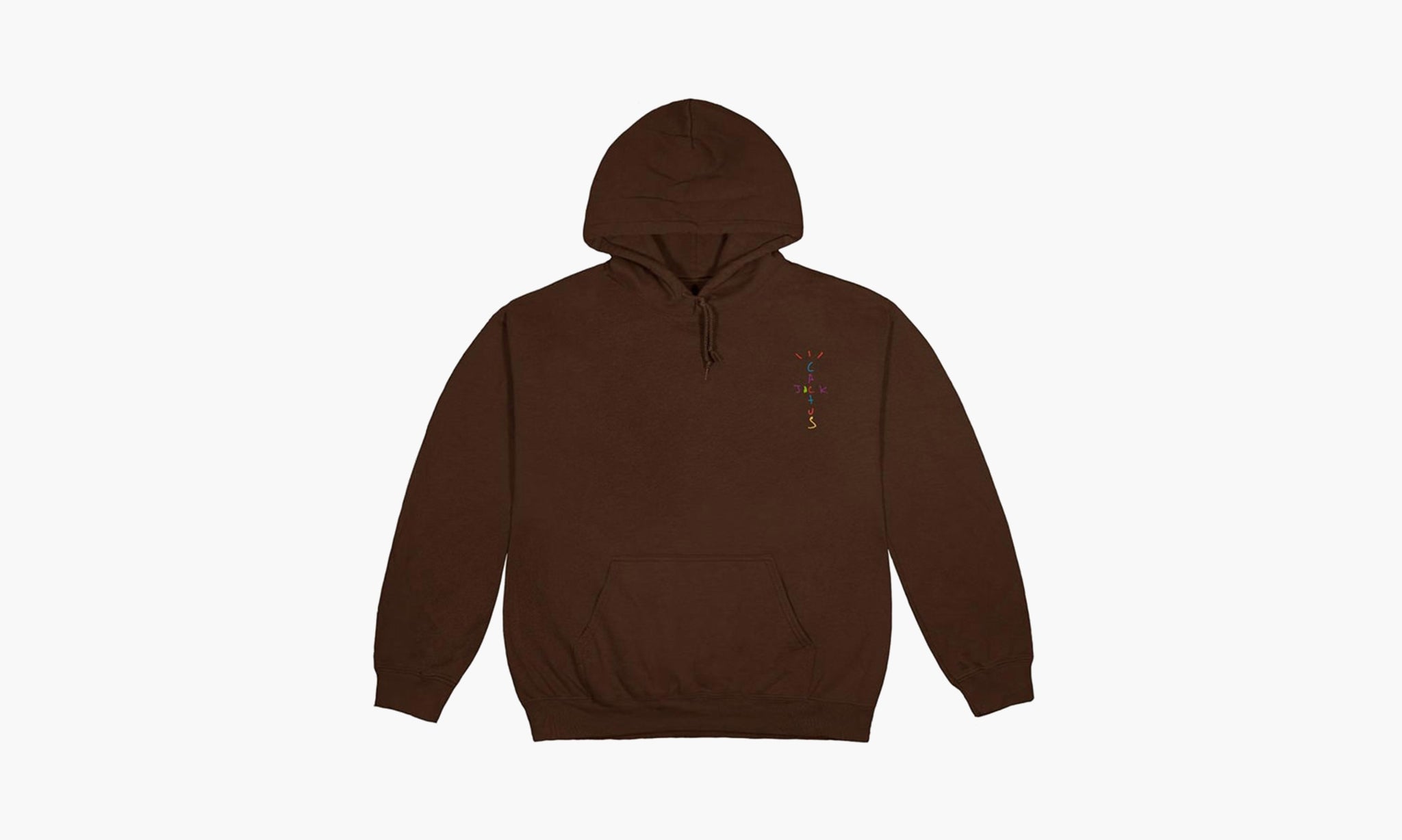 Travis Scott x McDonald's CJ Smile Hoodie Brown