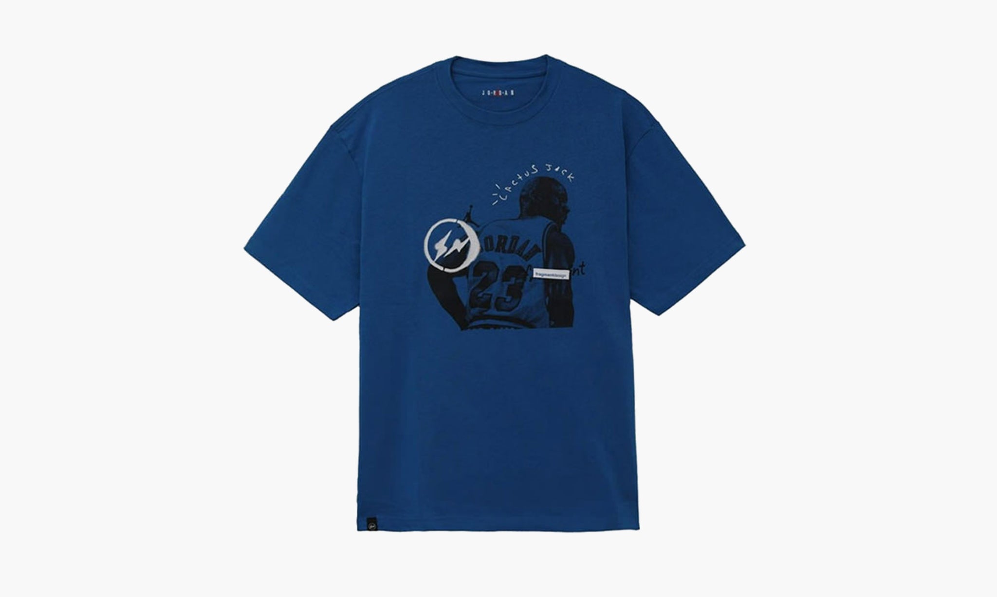 Travis Scott x Jordan x Fragment T-shirt Blue