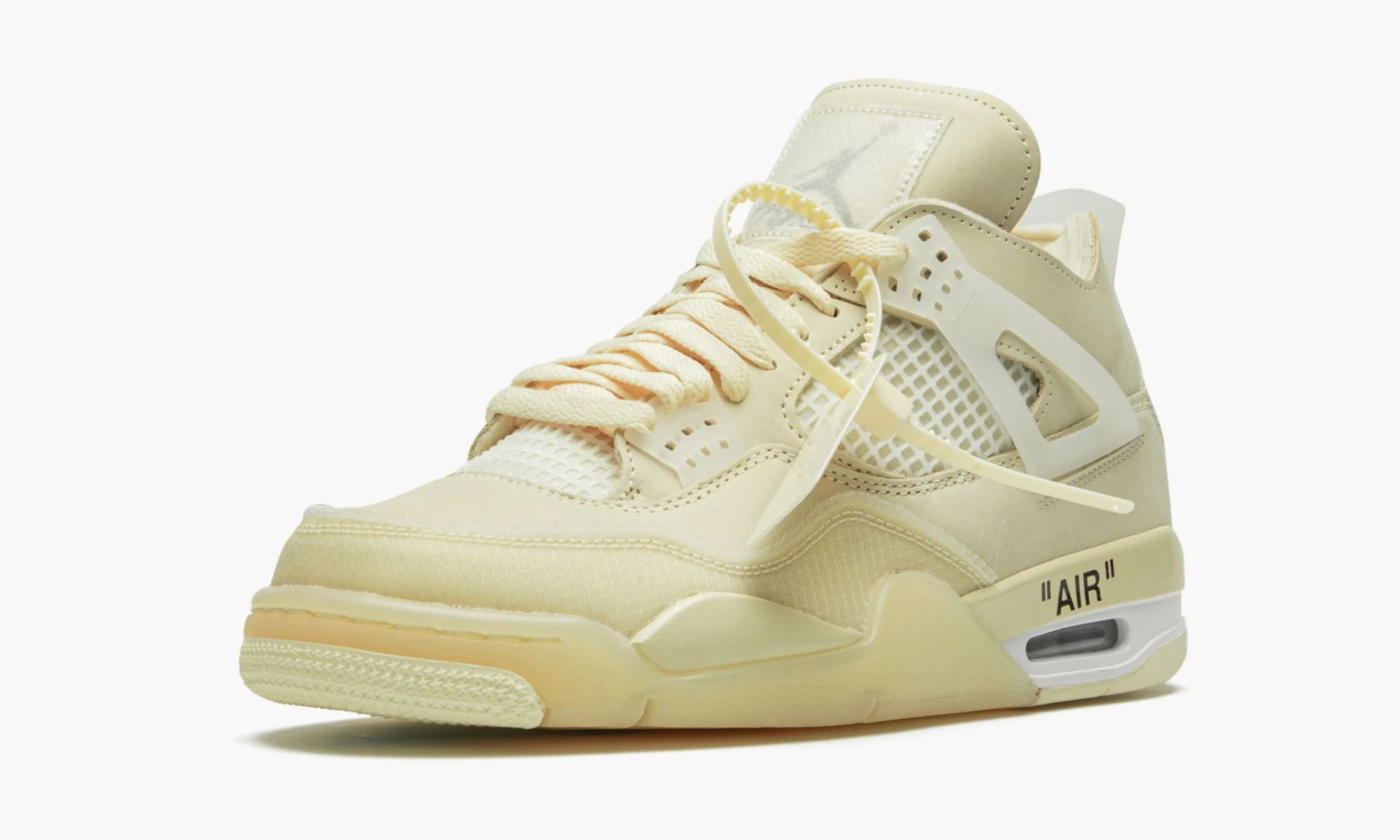 Air Jordan 4 x Off White Sail (WMNS)