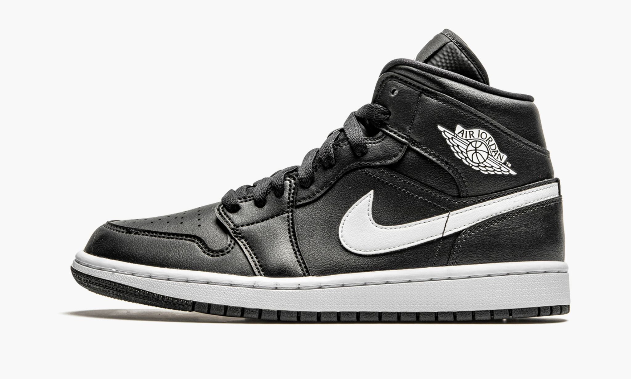 Jordan 1 Retro Mid Black White