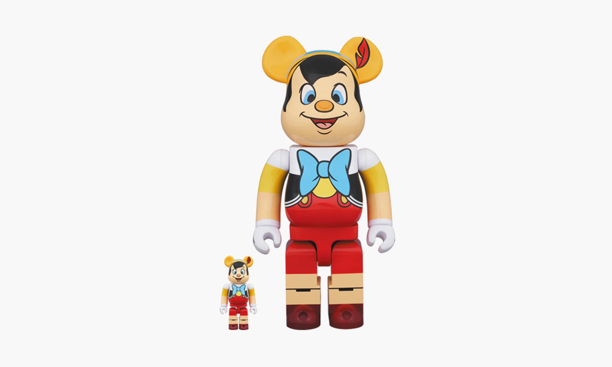 Bearbrick x Disney Pinocchio 100% & 400% Set