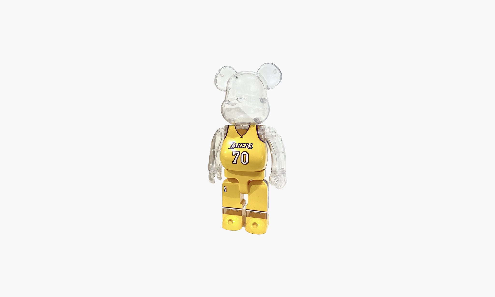 Bearbrick x NBA Los Angeles Lakers 100%