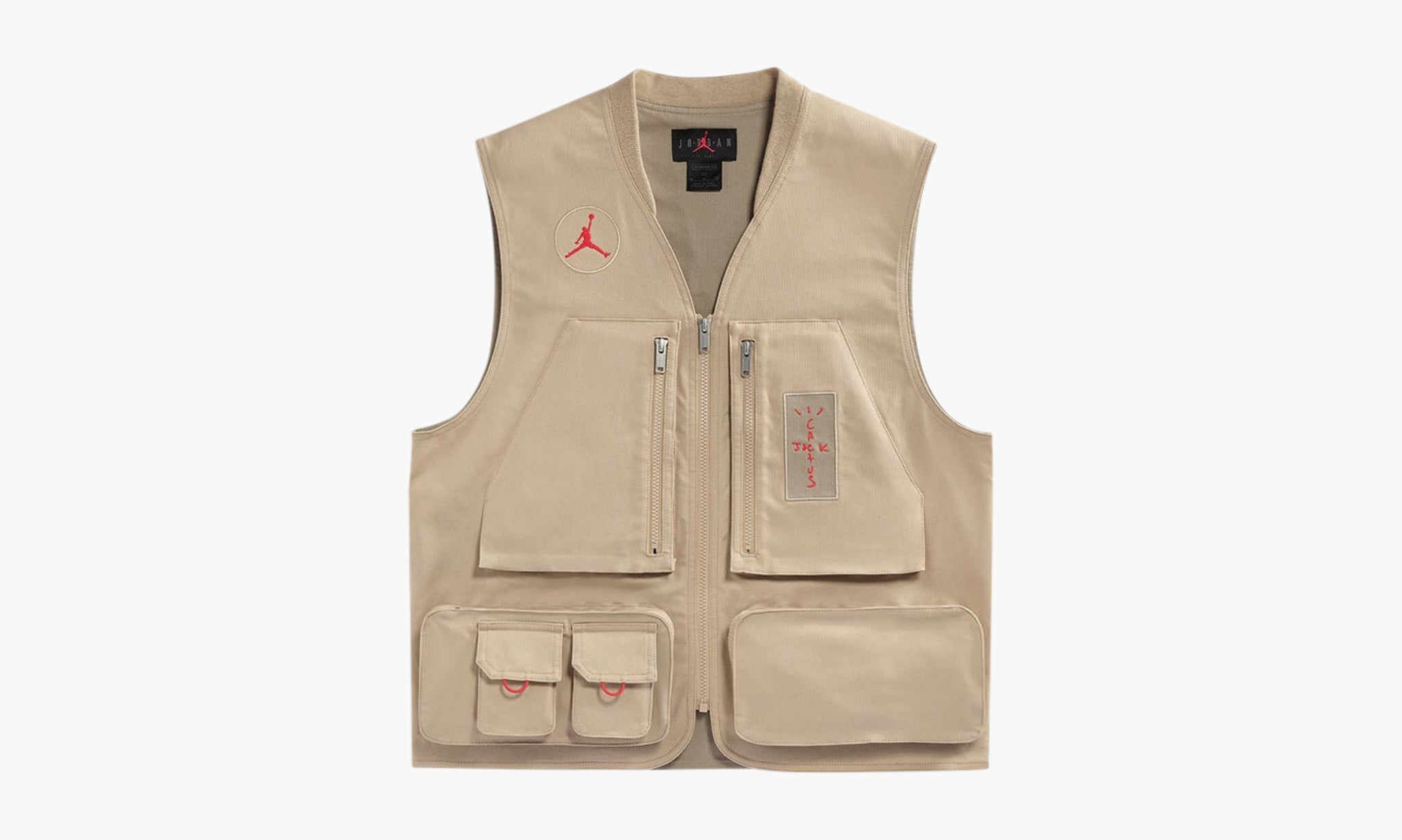 Cactus Jack x Jordan Utility Vest Khaki