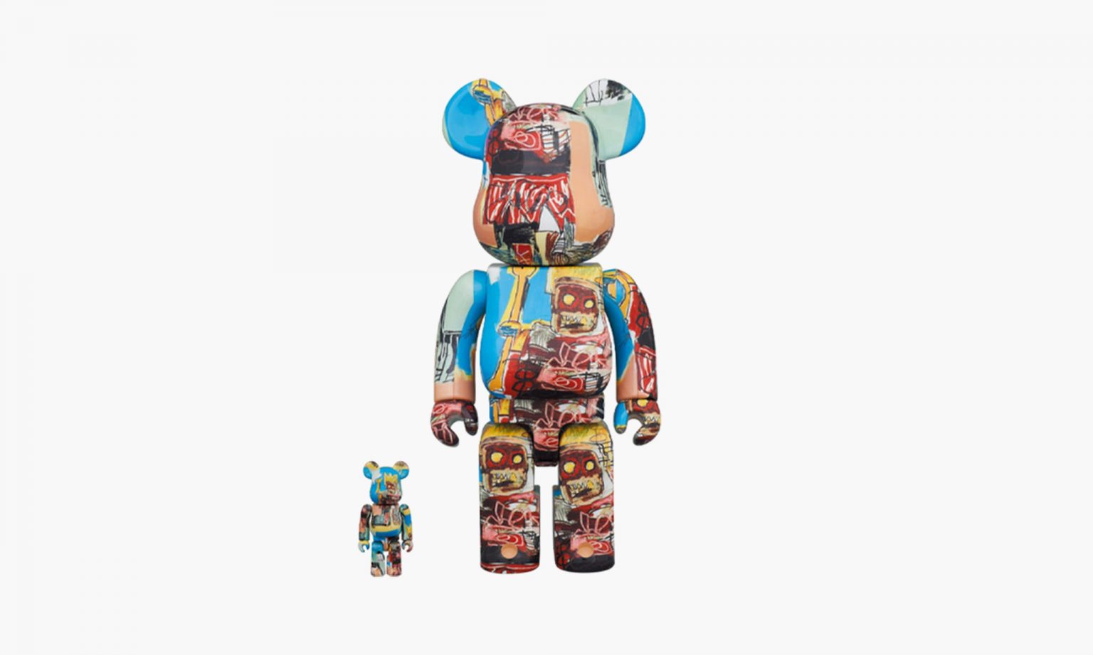 Jean-Michel Basquiat #6 400% & 100% Bearbrick