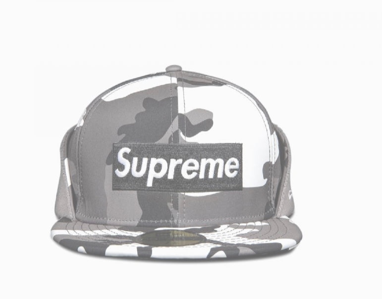 Supreme Snow Camo Cap