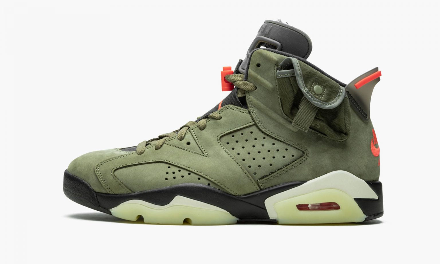 Travis Scott x Air Jordan 6 Olive