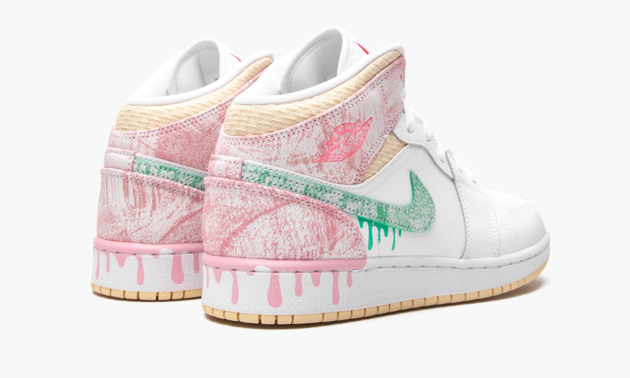 Air Jordan 1 Mid Paint Drip (GS)