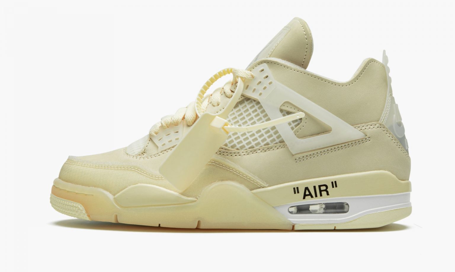 Air Jordan 4 x Off White Sail (WMNS)