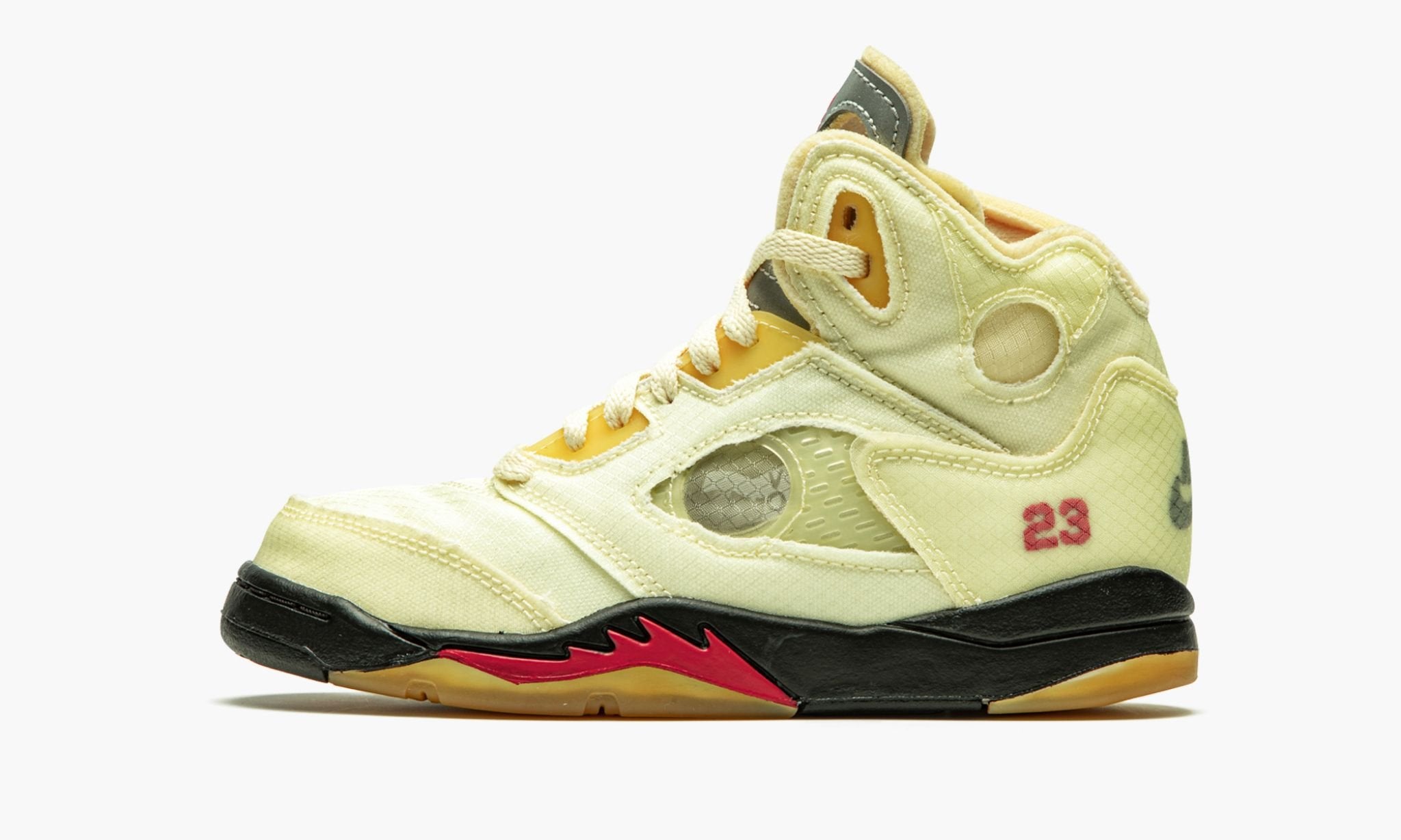 Air Jordan 5 x Off White Sail (PS)