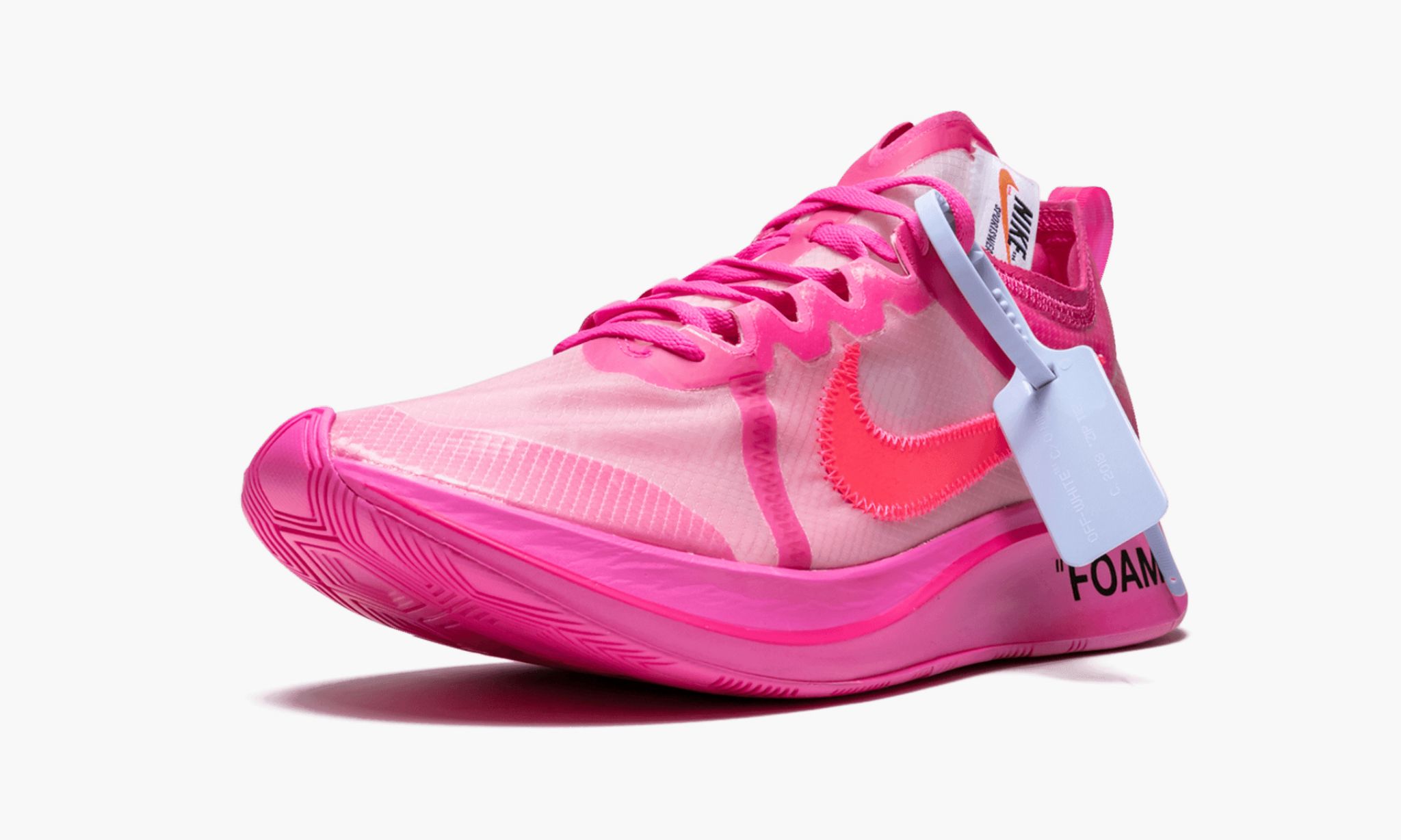 Off White x Nike Zoom Fly Pink