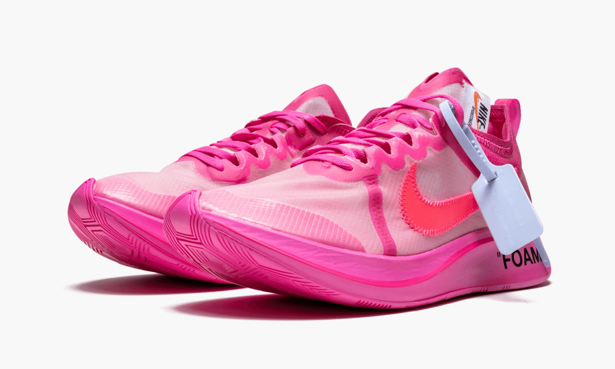 Off White x Nike Zoom Fly Pink