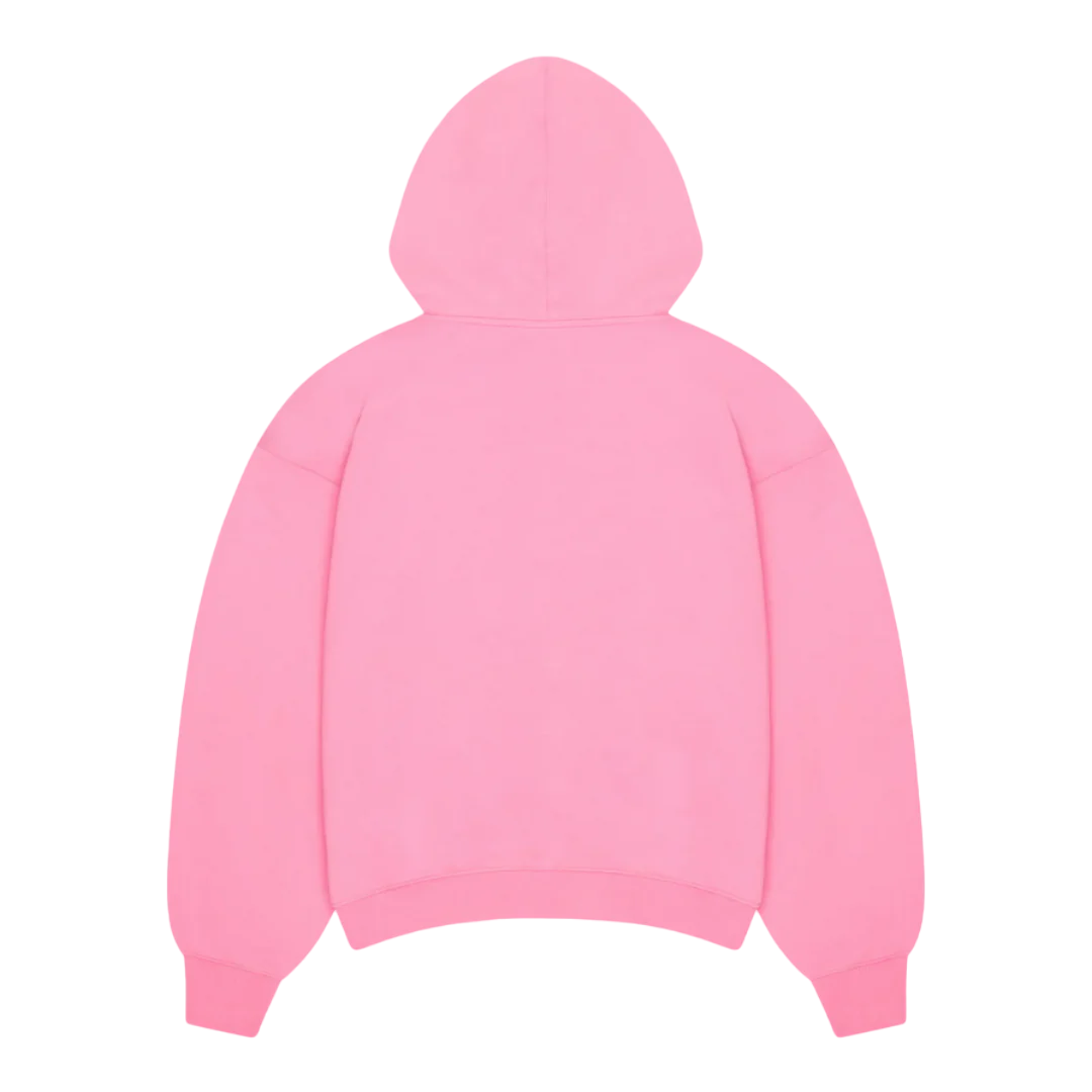 Broken Planet Basic Zip Up Hoodie Pink