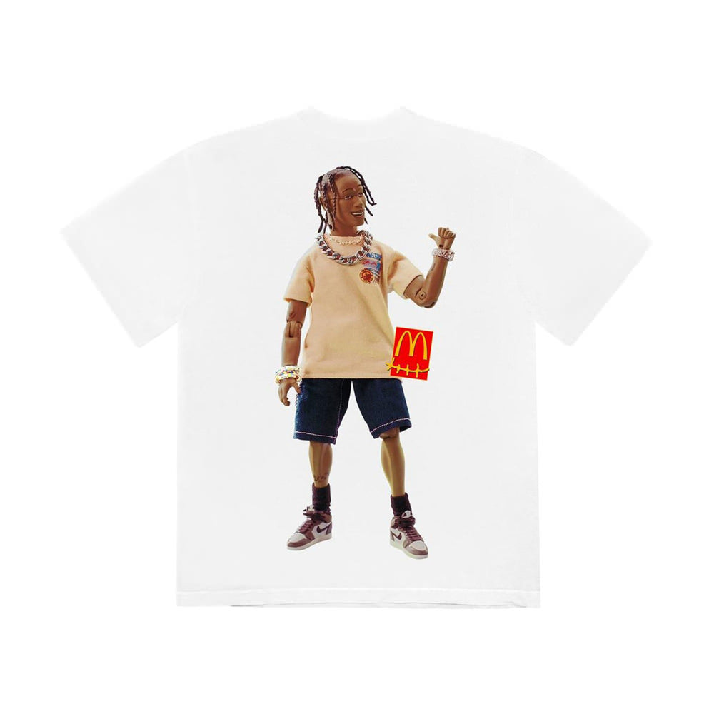 Travis Scott x McDonald's Action Figure Series T-Shirt White