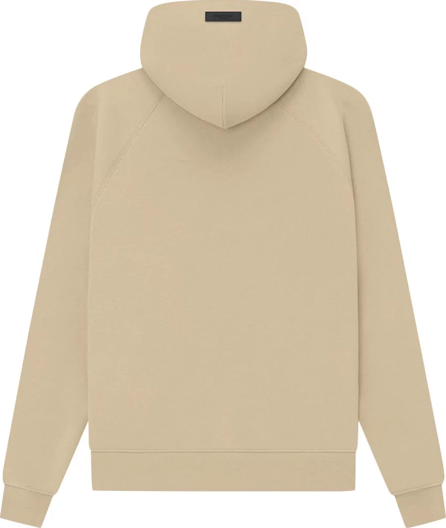 Fear of God Essentials Logo Hoodie Sand