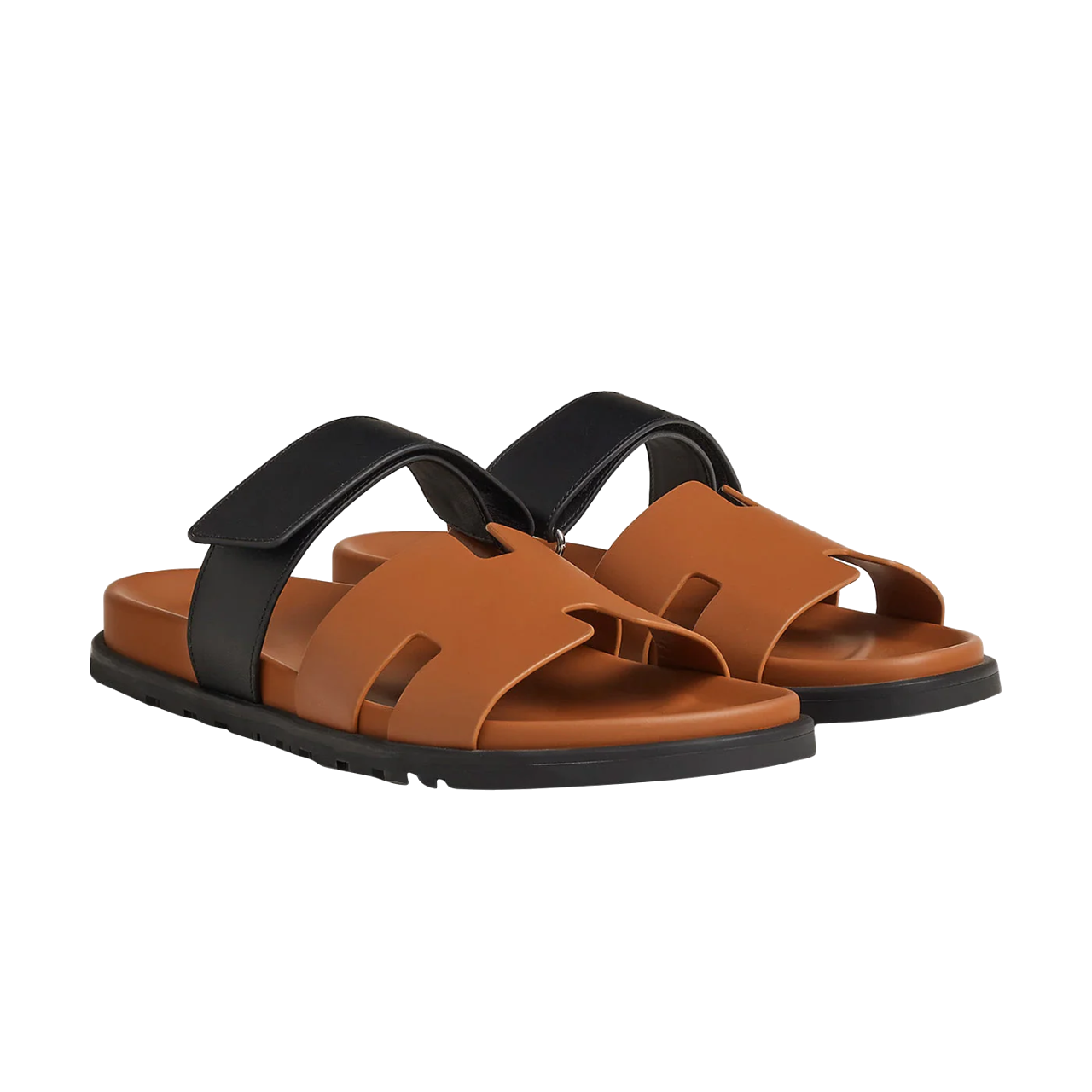 Hermes Chypre Sandal Naturel / Noir