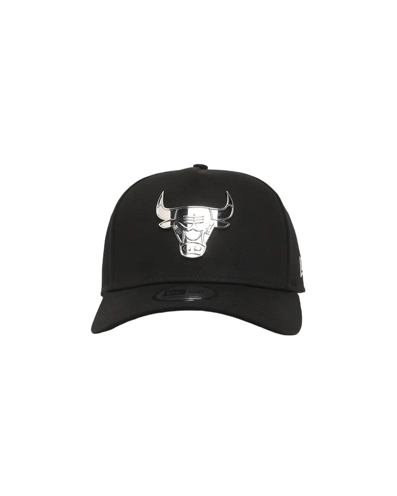 New Era Chicago Bulls 'Metal Badge' 9FORTY K-Frame Snapback