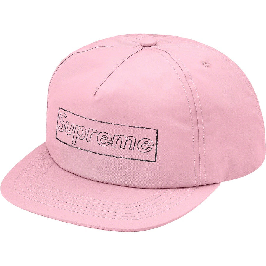 Supreme 5 panel hot sale hat translucent visor