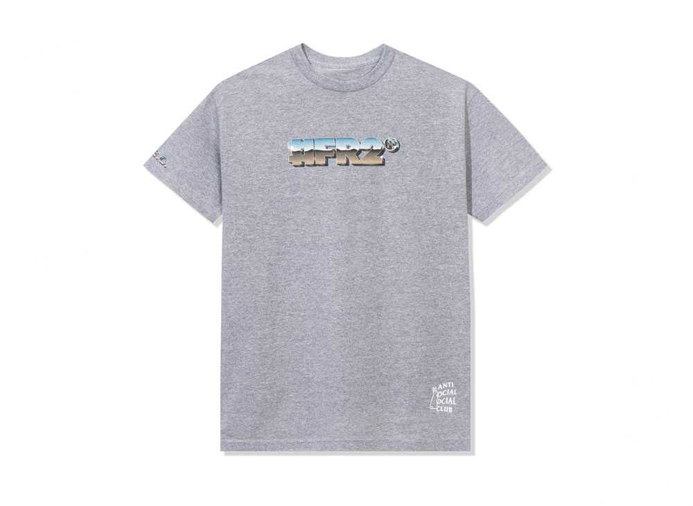 Anti Social Social Club X FR2 Magnetism T-Shirt (grey)