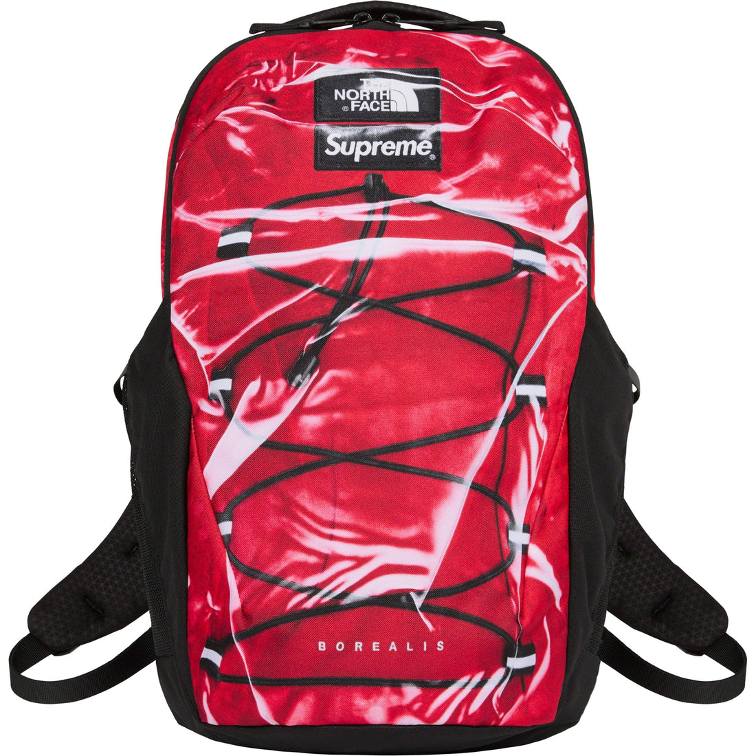 Supreme X The North Face Printed Borealis BackPack - RED