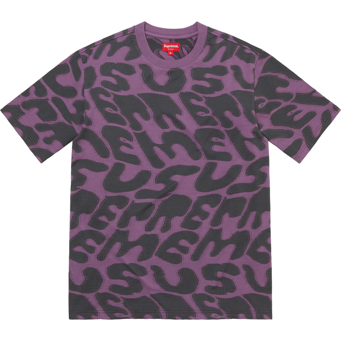 Supreme Stacked Intarsia T-Shirt (Dusty Purple)