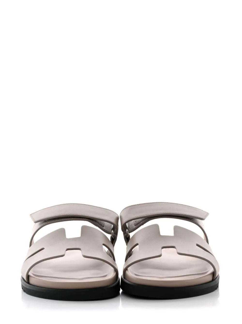Hermès Chypre Sandals Beige Mastic