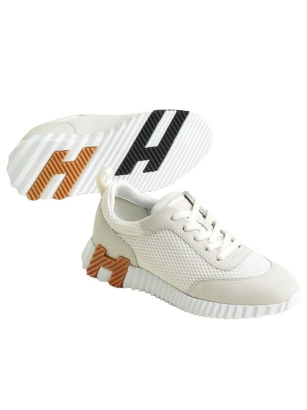 Hermes Bouncing Sneaker Blanc/Beige