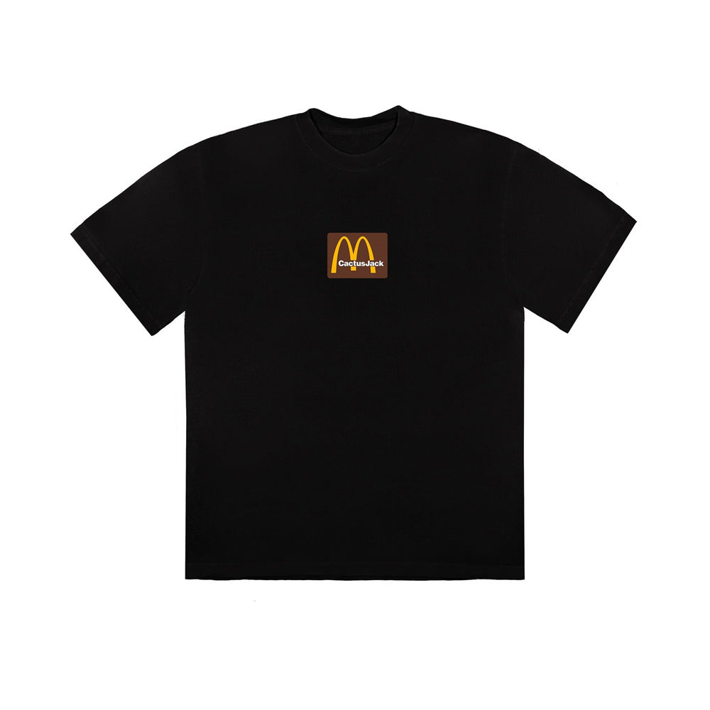 Travis Scott x Mcdonalds Sesame II T-Shirt  (Black-Brown)