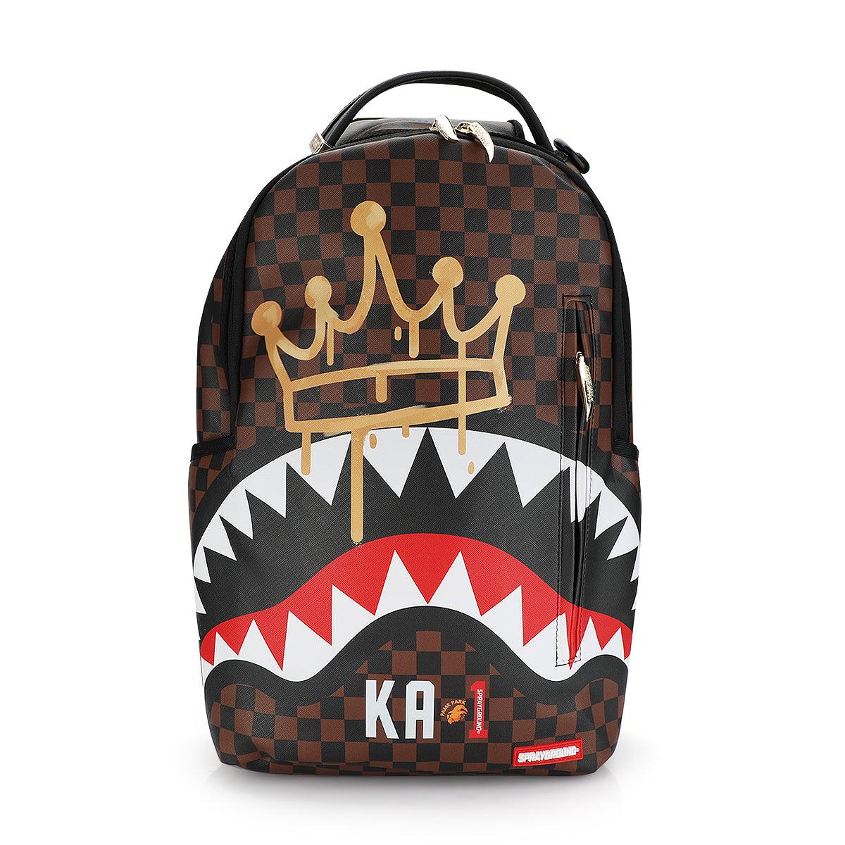 Sprayground Crown Sharks in Paris Brown